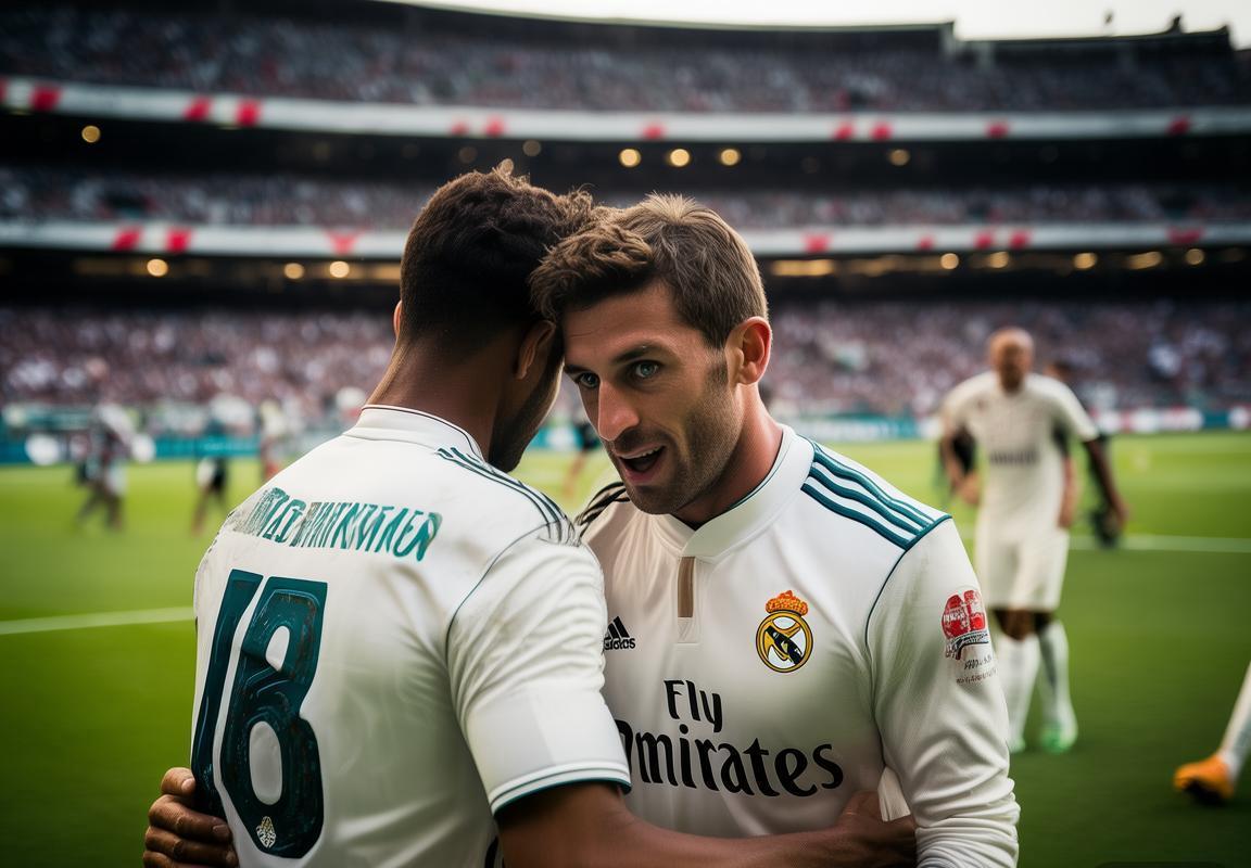 皇马巨星与阿隆索温情拥抱！足球感人时刻化解半年隔阂